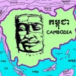 Map of Cambodia, CamboFest film festival branding: Poster Design for CamboFest 4.0, Cambodia's First International Film Festival