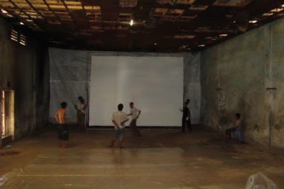 The Old Royal movie hall - rediscovered and brought back to life by CamboFest: Cabodia's first international film festival