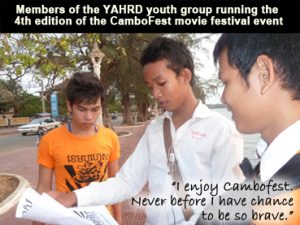 CamboFest, Cambodia Film Festival is the first international film festival in Cambodia since the end of the Khmer Rouge regime