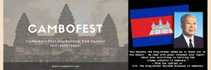 CamboFest, Cambodia Film Festival received thanks from H.E. King Father Sihanouk for the events efforts at redeveloping a cinema sector in Cambodia