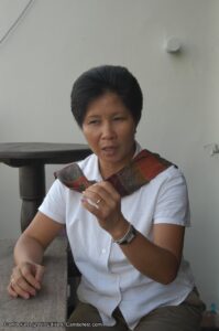 'Seasons of MIgration' filmmaker and dancer, Sophaline Cheam Shapiro at the CamboFest Cambodia International Film Festival